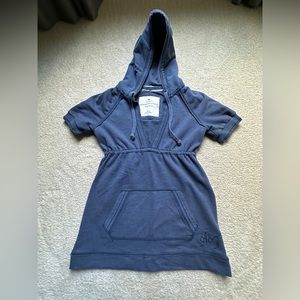 Abercrombie hooded short sleeves sweatshirt